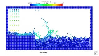 Celebrity Dam break, rainfall, discontinuous flow simulation of ISPH based on iRIC software (test version) Profile