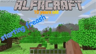 alfacraft ep1 getting started