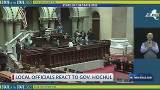 Local officials react to Gov. Hochul's State of the State