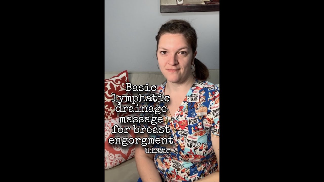 Базовый лимфатический массаж при нагрубании молочных желез