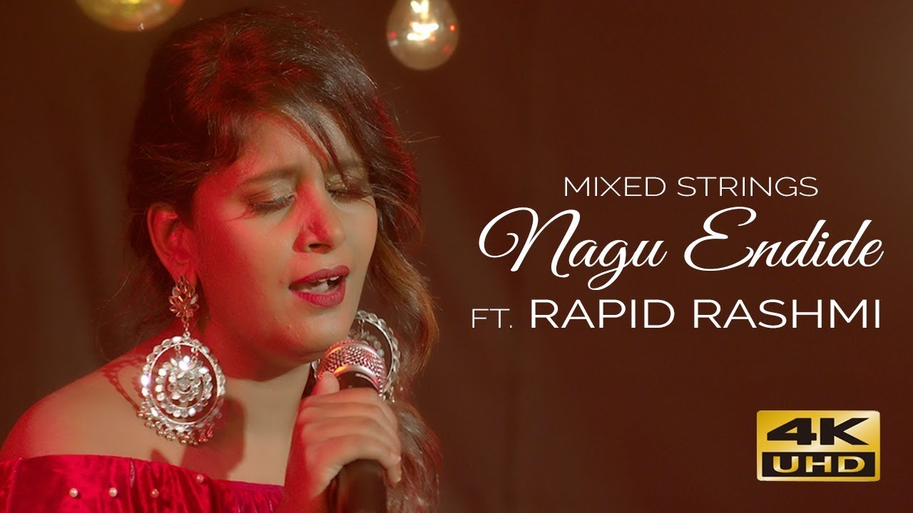 Nagu Endide Manjina Bindu  Pallavi Anu Pallavi  Mixed Strings  4K Video  Rapid Rashmi