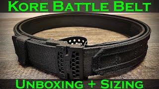 KORE Battle Belt: Unboxing, Setup and First Impressions