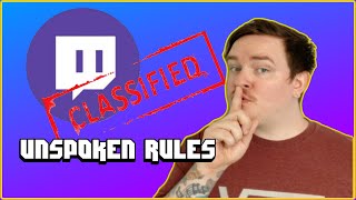 THE UNSPOKEN RULES OF TWITCH -  Etiquette People Need To Know