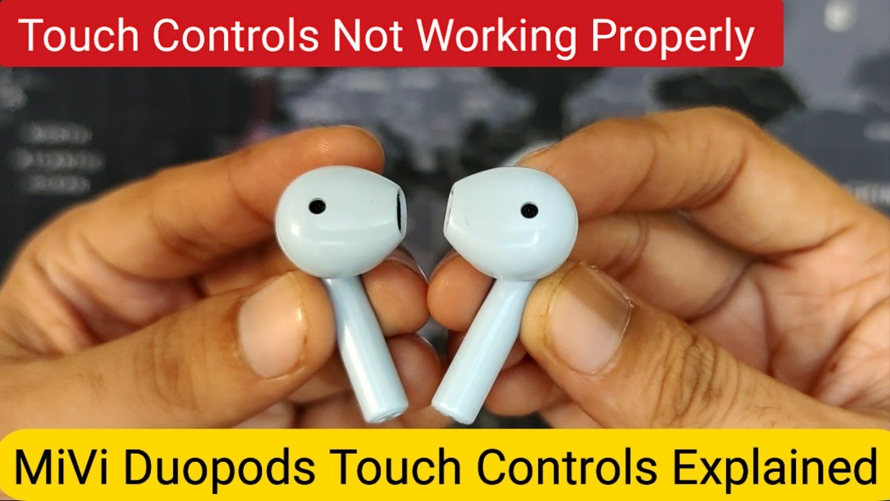 MiVi Duopods Touch Controls Explained Volume Calling Music Controls 🔥