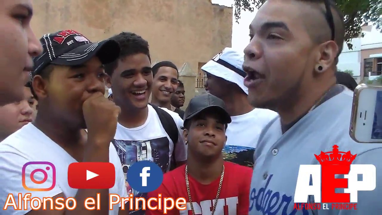 Klasico knd vs Ragga- Batalla de Freestyle en la Zona Colonial