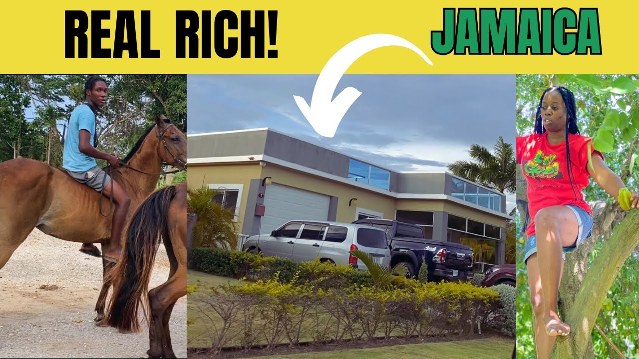 The rich parts of Jamaica no one shows you YouTube