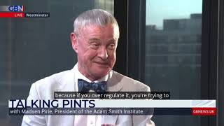 Madsen Pirie on Talking Pints with Nigel Farage
