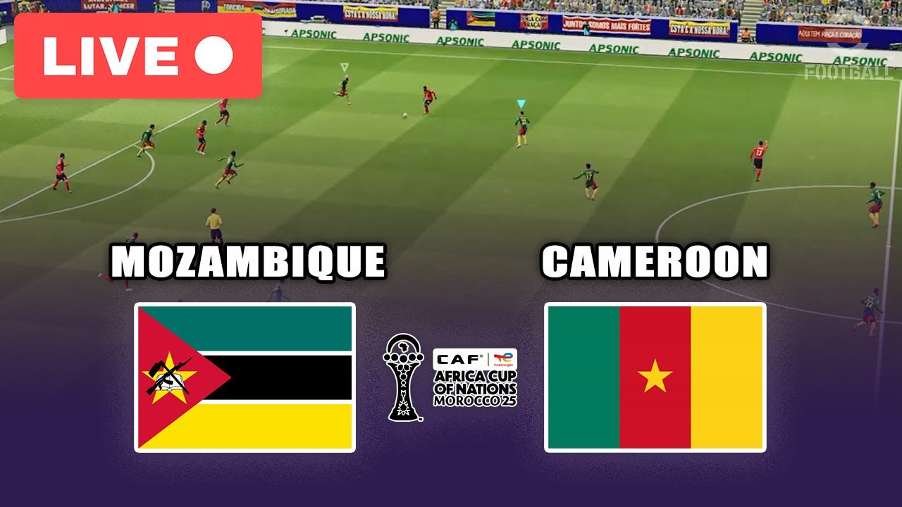 🔴Mozambique v Cameroon Match Live | Africa Cup of Nations - 2025 | efootball 2026 gameplay