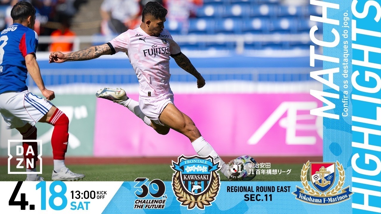 Highlights] Yokohama F. Marinos vs Kawasaki Frontale | Meiji