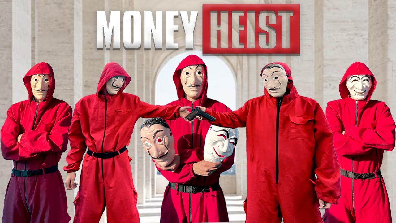 MONEY HEIST VS BAD GUYS TEAM ll THE CHASE WILL NEVER ENDING (Epic