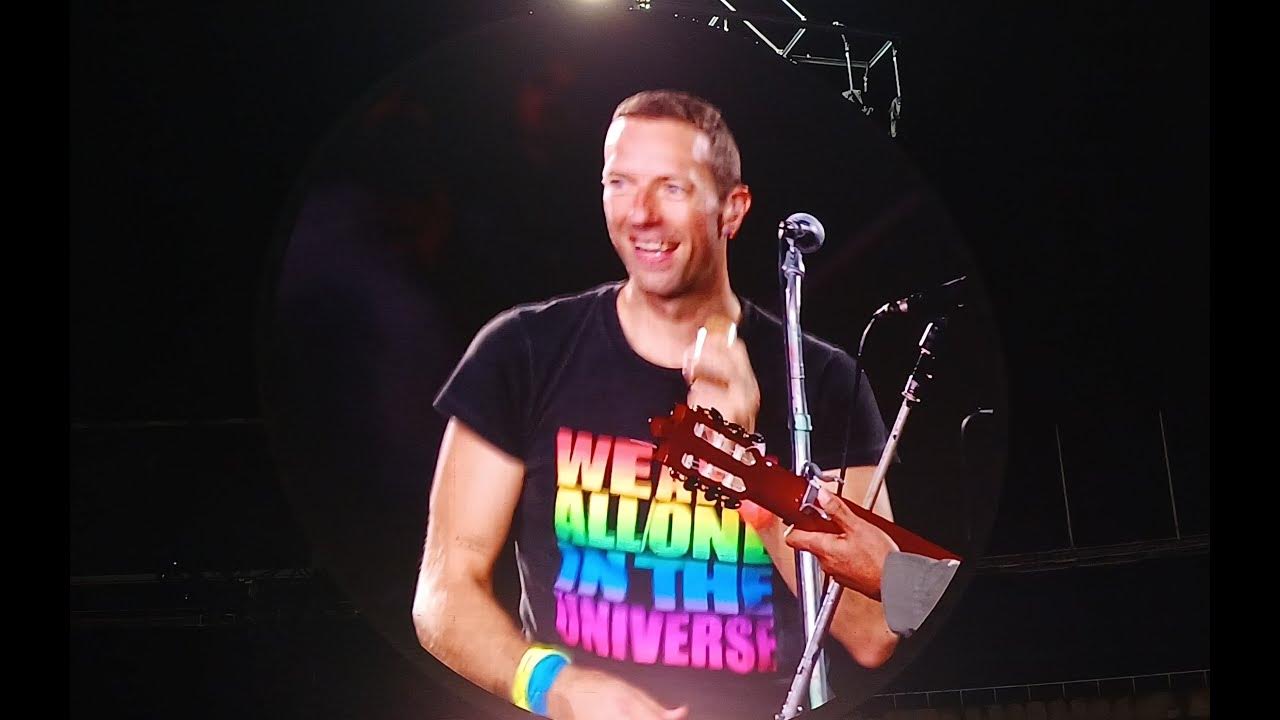 Coldplay People Of The Pride . Live In Barcelona Spain 2023 YouTube