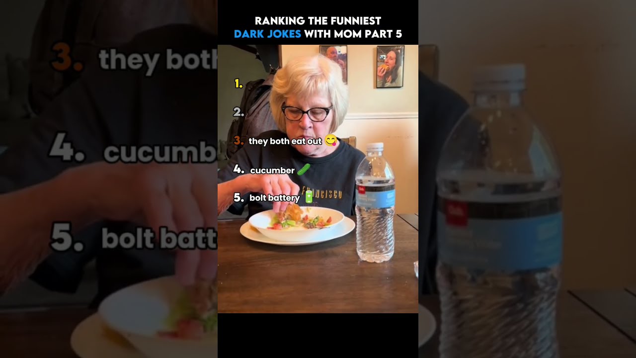 Ranking The Funniest Dark Jokes With Mom Part 5 Shorts Funny Joke Darkhumor