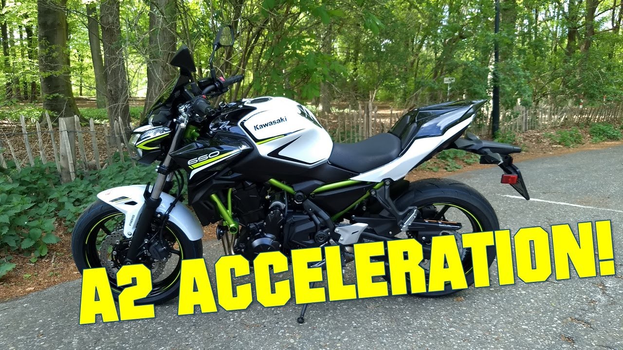 2020 Kawasaki Z650 A2 35kW 0-100 KMH 0-60 MPH -