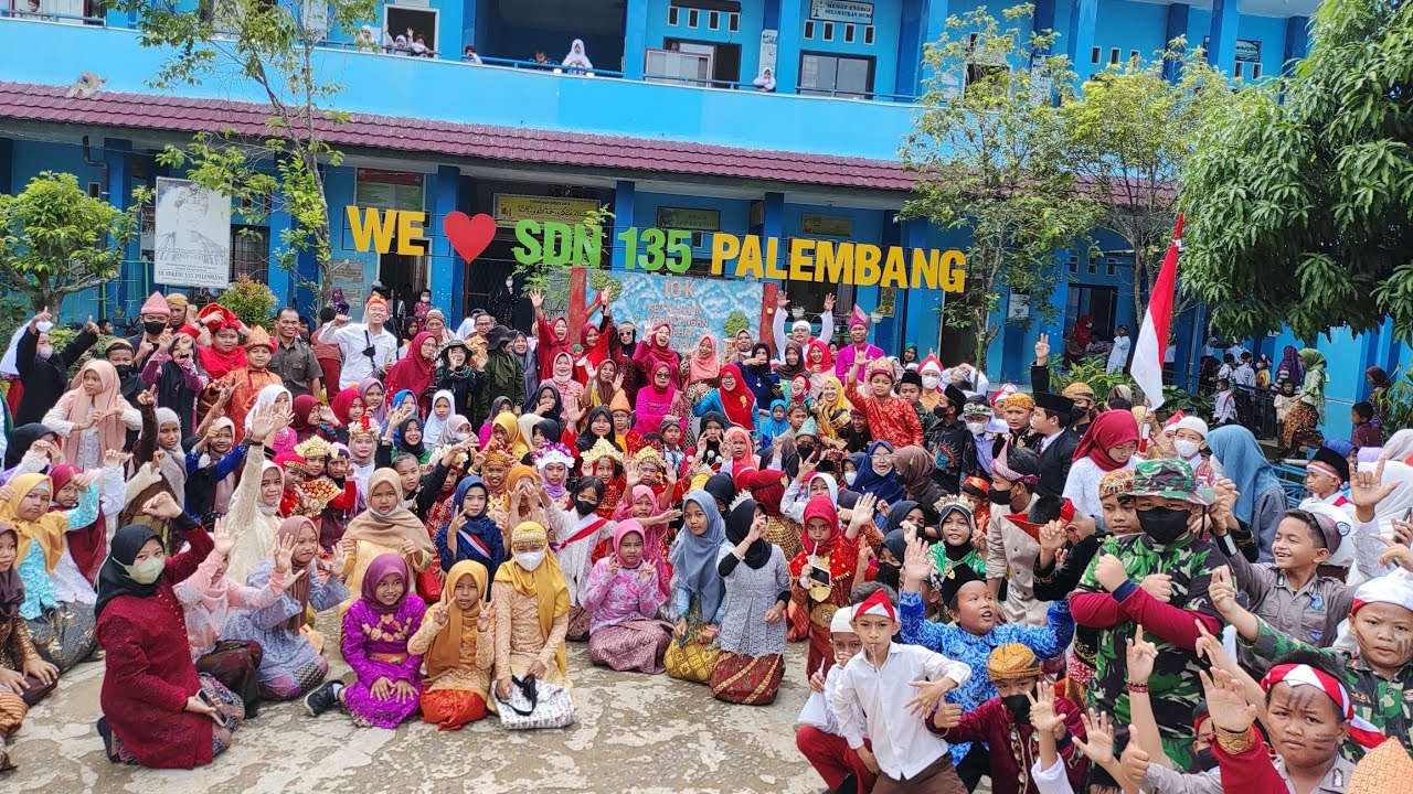 Upacara Bendera Memperingati Hari Pahlawan Nasional Tahun 2022 - SD Negeri 135 Palembang
