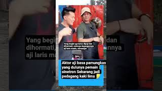 Aktor Aji Basa Pamungkas Jadi Pedagang Kaki Lima