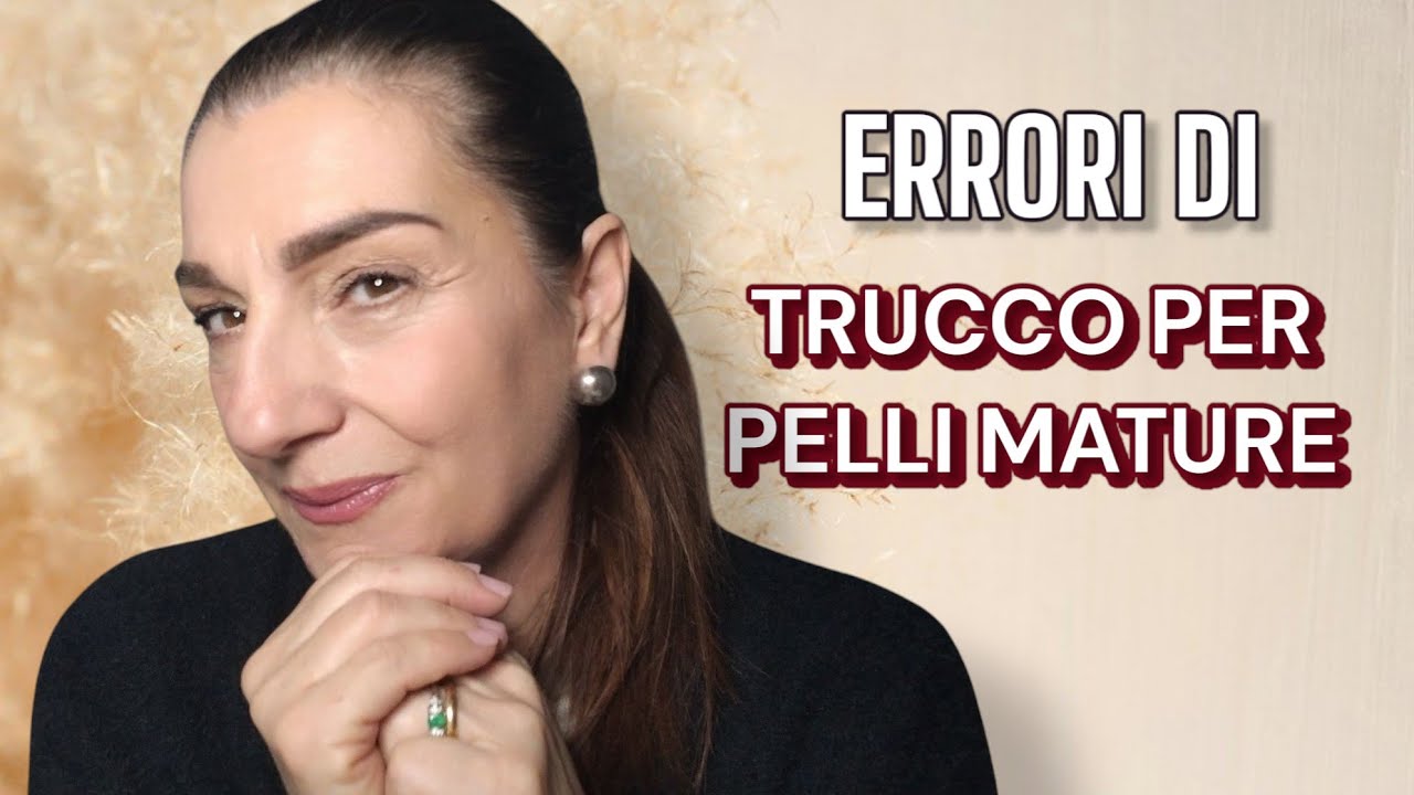 10 ERRORI DI MAKEUP DA EVITARE PER PELLE MATURA. ❇️ #gothamlisa