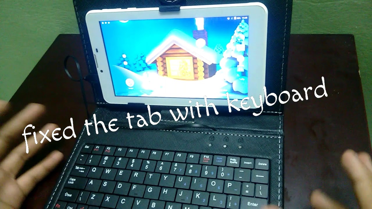 Unboxing of ikall n4 tablet+keyboard