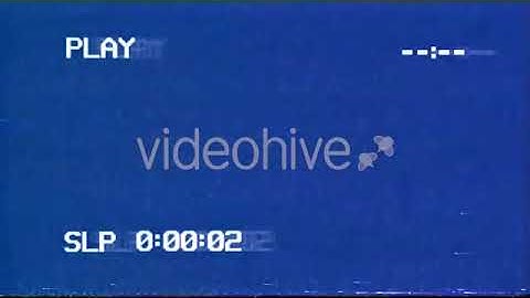 VHS Loading Screen - Motion Graphics