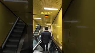 U Bahan Munich underground Metro system #germany #travel #ubahn #europe #sbahn #tram