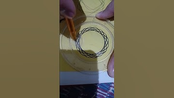 Mesmerizing 2025 Spirograph View 🌟 | New Year Visual Art | Spirograph nhà #Shorts