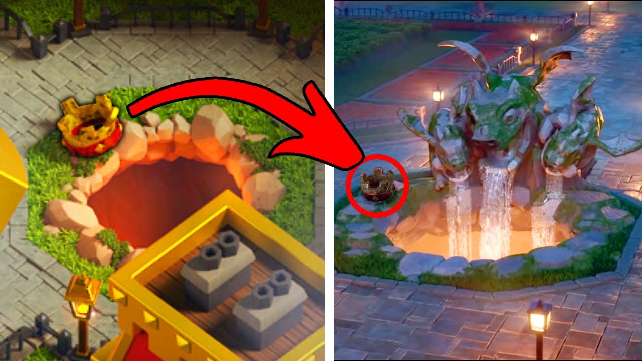 5 Crazy ROYALE SCENERY Easter Eggs! (Clash of Clans)
