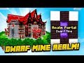 DWARF MINE REALM! - Minecraft SKYBLOCK #8 (Season 2)