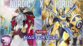 Nordic x Horus! Ranked Gameplay & Deck Profile! No Need For Adventure!  [Yu-Gi-Oh! Master Duel]