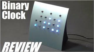 REVIEW: "Powers of 2" Binary Clock - Unique LED Desk Clock! screenshot 1