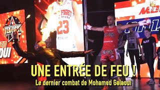 L'entrée LÉGENDAIRE de Mohamed Galaoui pour son dernier combat ! Tek Fight ALL STARS