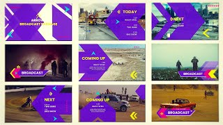 Modern Arrows Broadcast Design Pack