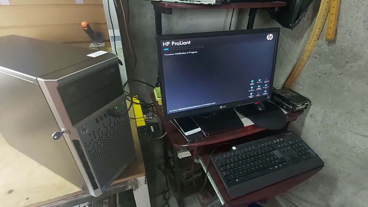 Ml310 HP PROLIENT ML310E GEN8 V2 - YouTube