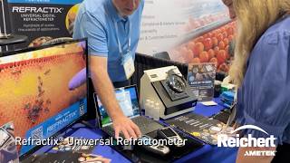 Reichert® Refractix® Refractometer: Benchtop Performance in the Palm of Your Hand, at IFT FIRST