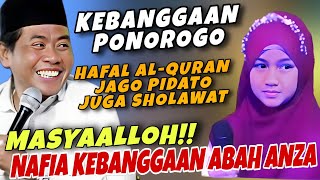 Download Lagu MASYAALLOH!!! NAFIA GADIS KEBANGGAAN ABAH ANZA MULTITALENTA PANDAI CERAMAH SHOLAWAT HAFAL ALQURAN  MP3