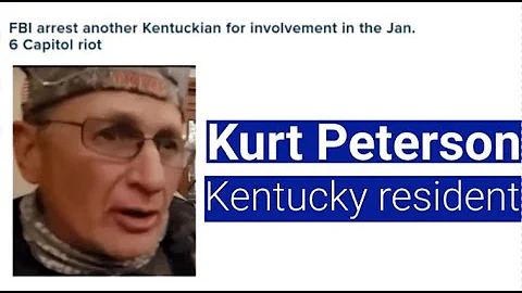 US Capitol Arrests: Kurt Peterson SENTENCED