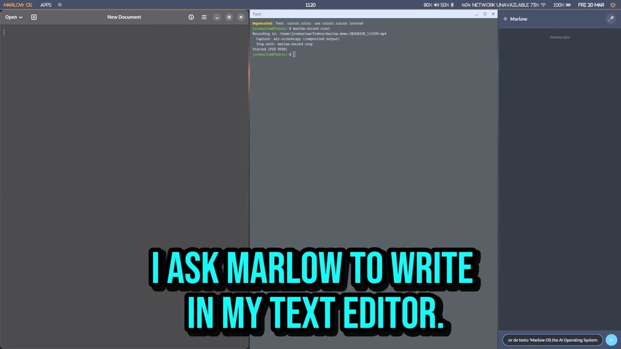 Work Together, Not In Turns (Widescreen) | Marlow OS