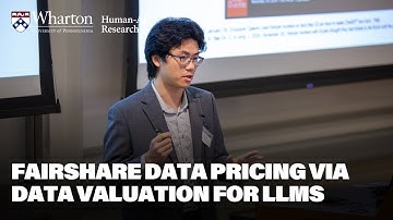 Fairshare Data Pricing via Data Valuation for Large Language Models