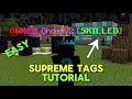 SupremeTags Tutorial / How to Make Tags in Minecraft Server | EASY Tutorial