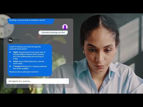 Simplify travel bookings using Agentic AI for Work - video from Symphony Summit