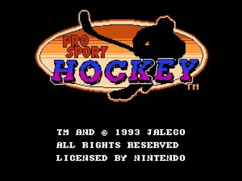 Pro Sport Hockey - прохождение на NES, Famicom, Денди.