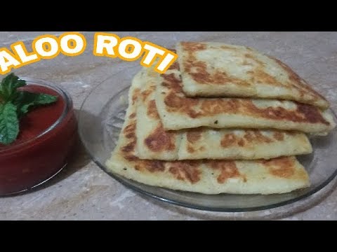 Aloo paratha/Aloo Ki Roti--Boiled Potato Recipes-zareen fatima - YouTube