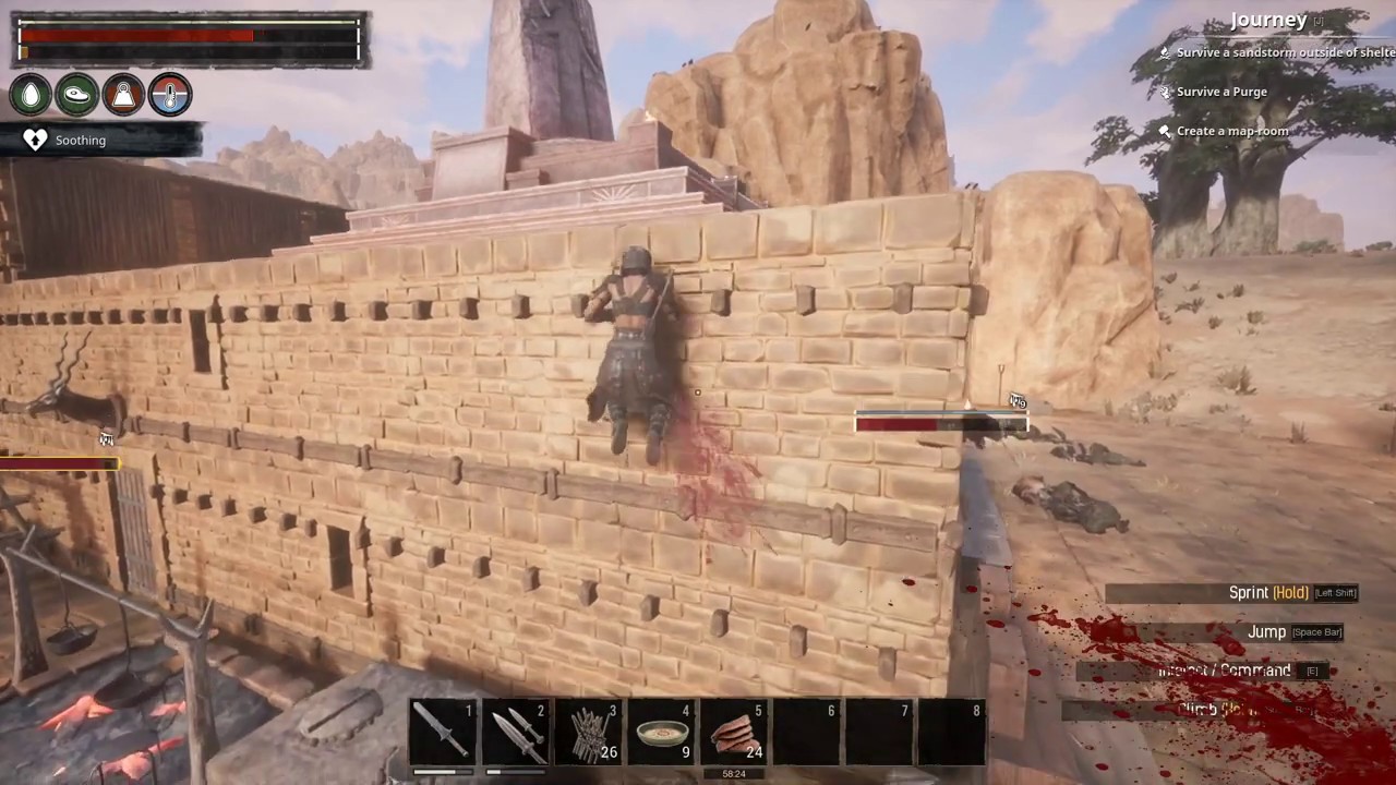 Conan exiles purge not starting