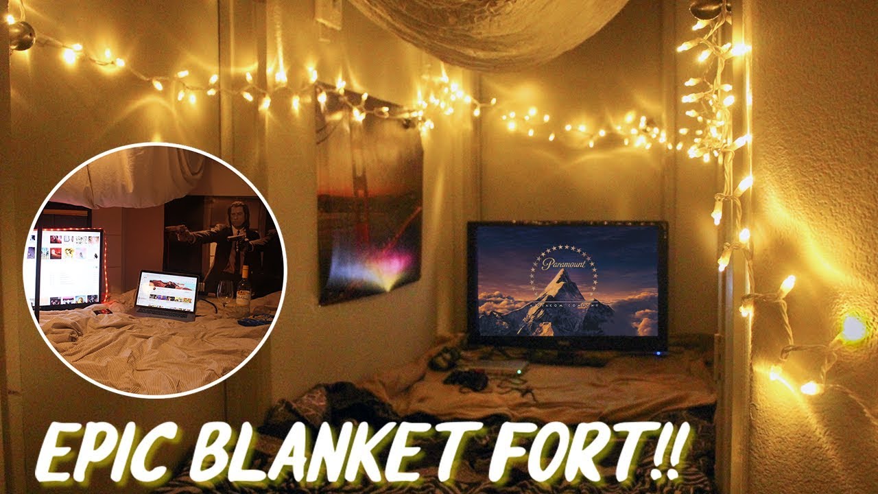 How to Build the BEST Blanket Fort! - YouTube