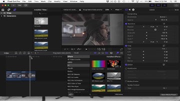 Color Grading A6500 S-LOG2 Footage in FCPX