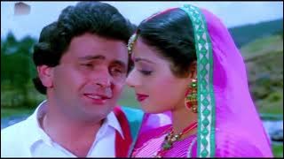 Aaj Kal Yaad Kuch Aur Rehta Nahin {HD} Video Song   Nagina   Sridevi, Rishi Kapoor   Mohammed Aziz
