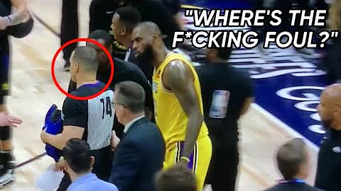 LEAKED Video Of LeBron James Chasing The Refs: “Why Didn’t You Call That Sh*t?”👀 - DayDayNews