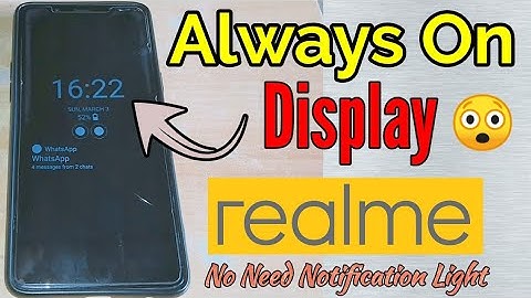 Always On Display For All Realme | Realme 1 Update | ATUL TECH BAZAAR