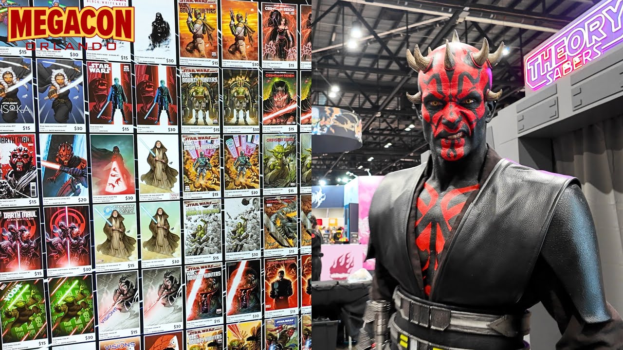 Megacon Orlando 2025 Day 2 Vlog