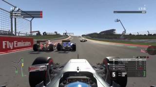 F1 2016 Multiplayer [Part 4]- 5 lap Sprint Race in the USA