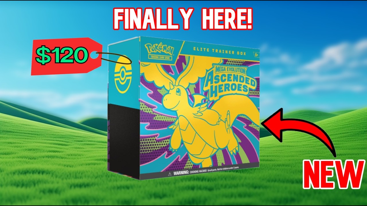 Открытие набора Ascended Heroes ETB – лучший ли это набор Pokemon на сегодняшний день?