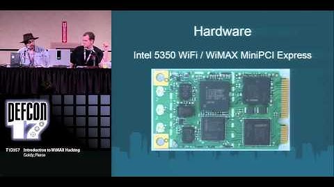 DEFCON 17: Introduction to WiMAX Hacking